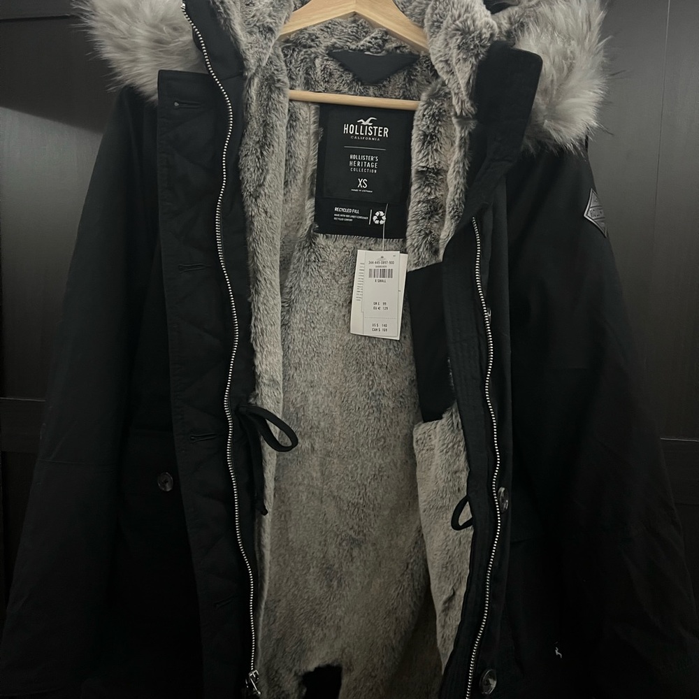 Hollister Fur Jacket